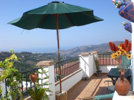 Atico Frigiliana Apartman Kültér fotó